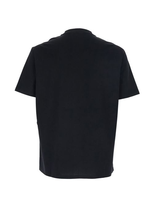 T-shirt uomo Emporio Armani nera con logo EMPORIO ARMANI | EM004583AF13669MC539